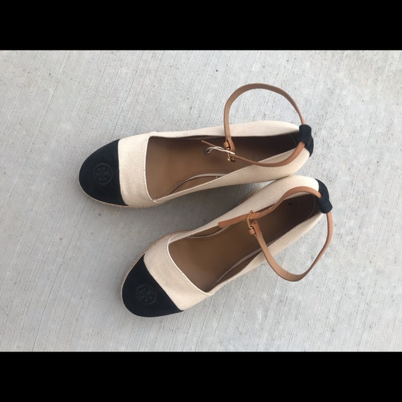 TORY BURCH wedges ankle strap - Picture 4 of 9